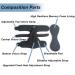 Adjustable Night Splint for Plantar Fasciitis & Achilles Tendonitis | Foot Pain Relief Boot for Fascia Tendon & Arch Pain Treatment - Buy Online on GoSupps.com