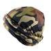 Turban for Men Halo Turban Vintage Turban Twist Head Wraps Elastic Modal and Satin Lined Turban Scarf Tie for Hair (Camouflage Colour)