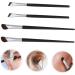 Beatifufu 4 Pcs Brow Brush Concealer Brush under Eye Angled Eyeliner Brush Eye Makeup Brushes Horse Hair - Buy Online on GoSupps.com