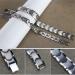 Biancat Prostapower Magnetic Copper Band Adjustable Length Simple and Fashionable Quantum Magnetic Bracelet (silver) - Buy Online on GoSupps.com