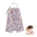Normal protection silent scarf trunk apron with pockets shearing apron multi-purpose breastfeeding cover still protection for mom breast feeding scarf multi-purpose silent protection for data protection on the go gray