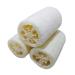 Lazzboy New Natural Loofah Bath Body Shower Sponge Scrubber Pad Hot (White)