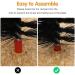 Cat Arch Self Groomer Massager Groom Toy Dog Brushes Pet Puppy Cat Scratcher Toys Fur Grooming Cat Toy Brush Controls Shedding with Scratch Pad and Catnip Interactive Kitten Toys - Buy Online on GoSupps.com