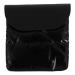 VALICLUD Travel Toiletry Bag Sanitary Napkin Bag Button Pouch: Portable Sanitary Pad Organizer Pad Pouch Holder Napkin Bag Earphone Pouch Coin Purse Black Tote Insert Organizer