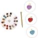 Ipetboom 1 Set Nail Pendant Nail Tools Nail Jewelry Pendant Hand Drill for Tips Nail Piercing Tool Resin Nail Charms Nail Dangle Diy Decor Nail Art Jewelry Dangle Perforation Decorate Alloy 8x8cm Colorful - Buy Online on GoSupps.com