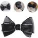 FRCOLOR Hair Fabric Butterfly Hair Clip hair bows girls hair clip women hair bow Women Cute Hair Clips black bows decor hair barrette s Miss South Korea Black - Buy Online on GoSupps.com