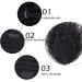 Buy Afro Kinky Curly Clip In Ponytail Wig - 25cm 120g - Natural Black Extensions for African Hair - Buy Online on GoSupps.com