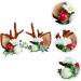 FRCOLOR 2 Pairs Cat Ears Antler Hair Clip Antlers Deer Horn Antler Barrette Deer Hair Barrettes Clip Barrettes for Christmas Hair Clips for Cute Alloy Clip Decorate Miss - Buy Online on GoSupps.com