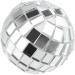 SEUNMUK 50 Pcs 1.18 Inch / 3cm Silver Disco Ball Cake Toppers Disco 4D Ball Cupcake Picks Disco Theme Cake Decorations For Graduation Birthday Party Wedding - Buy Online on GoSupps.com