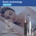 Electric Toothbrush with Pressure Sensor - Sonic Rechargeable Toothbrush for Adults | 42 000 VPM 4 Modes 2 Brush Heads 100 Days Battery - Black - Buy Online on GoSupps.com