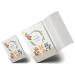 Personalized OLGS U-Book & Vaccination Pass Covers Set | 3-Part Cute Forest Animal Baby Gift | Custom Name & DOB | Uhefm llen - Buy Online on GoSupps.com