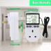 Lotvic Digital Temperature Controller Thermostat Plug Socket with Backlight LCD Screen - Heating Cooling Timer for Homebrew Greenhouse Reptile Terrarium (UK Plug) - Buy Online on GoSupps.com