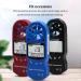 Allayu Mini Multi-Purpose Wind Knife with Hanging Rope | LCD Digital Wind Speed Meter & Hygrometer | Professional Tool in Red - Shop Now! - Buy Online on GoSupps.com