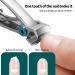 Nail Clipper Nail Cutter Premium Steel Nail Cutter Toe Nail Clippers Ergonomic Ultra Sharp Nail File Cutter Fit for Men Women Seniors Adult and Kids Fingernail and Toenail - Buy Online on GoSupps.com