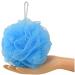 2-Pack Bath Puff Soft Bath Lily Extra-Dense Shower Ball Loofah Sponge Body Exfoliate Pouf - Pink and Blue - Buy Online on GoSupps.com