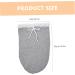 Healifty Nursing Warm Black Thermal Socks for Men - Breathable Foot Care Sock Cover (Grey, 38x24x1cm) - Buy Online on GoSupps.com