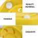 ABOOFAN Yellow Roller Hockey Puck - Inline & Street Hockey Training Equipment - International Shipping Available - Buy Online on GoSupps.com