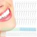 Interdental brushes tooth cleaner sticks brushes for interdental spaces dental brushes between interdental room brushes silicone interdental brushes tooth cleaning gap 70 pieces