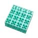 MagiDeal Nail Drill Bit Holder Nail Drill Bits Organizer Portable Sturdy Lightweight 16 Holes Display Stand for Nail Art Display Home