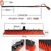 Window Washing Equipment Window Cleaning Brush Window Cleaner Kit Water/Hose Fed Pole Window Cleaning Brush Equipment Telescopic Window Cleaning Kit 10.8m/36FT - Buy Online on GoSupps.com