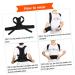 NOLITOY Support Belt | Hunchback Posture Straightener & Heating Pad | Portable Shoulder Support | Adjustable Fabric for Students & Home Use - Buy Online on GoSupps.com