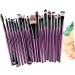 FRCOLOR Professional Makeup Brushes 20pc Professional Eye Makeup Brush Set Eye Shadow Brush Eyes Beauty Tools Makeup Brushes Professional - Buy Online on GoSupps.com