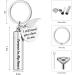 Nibana Personalized Urn Keychain for Ashes Cylinder Cremation Jewelry Memorial Pendant with Angel Wing Charm for Man Women Pet - Buy Online on GoSupps.com