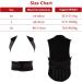 Therapy Belt Back Posture Corrector Spine Back Lumbar Belt Self Heating Back Support Waist Brace Magnetic Heating Corrector (Size : L(108pcs Magnets)) - Buy Online on GoSupps.com