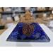 P&R UK Lapis Lazuli Metatron's Cube Orgonite Pyramid with Copper Coil - Energy-Enhancing Healing Crystal D cor in Elegant Gift Box - Buy Online on GoSupps.com