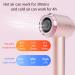 Cordless Hair Dryer with Base Handheld Travel Blower with Magnetic Nozzle and Diffuser Attachments 6 Levels Wind Speed Adjustment Portable Hair Dryer for All Hair Types Blue - Buy Online on GoSupps.com