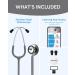 FriCARE Stethoscope - Essential for Nurses & Vet Students | FSA HSA Eligible | Grey Tubing 30 Inch Replacement Medical Diagnostic Gear - Buy Online on GoSupps.com