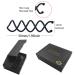 Hyamass 50pcs Non-Scratch Spiral Bobby Hair Pins - Black - Buy Online on GoSupps.com