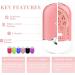 GreenLife USB Rechargeable Mini Bladeless Handheld Fan - Rose | Portable Air Conditioning Blower for Eyelash Extension - Buy Online on GoSupps.com