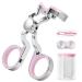 Contact lenses tweezers for soft lentils aids for contact lenses soft hard contact lens insert remover contact lenses carrying tools contact lenses support for women men pink