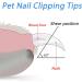 Professional Cat Claw Scissors | Bsitsss Nail Clipper for Cats & Small Dogs | Claw Cutter with Protection & Adjustable Holes - Buy Online on GoSupps.com