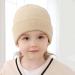 XYIYI Infant Toddler Winter Beanie Hat and Mitten Set - Unisex Knitted Warmth for Boys and Girls 2-5 Years (Beige) - Buy Online on GoSupps.com
