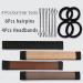 BGBXYX Hair Bun Maker Set with Hair Elastic Bands and Pins - French Twist Donut Bun Accessories in Various Colors - Buy Online on GoSupps.com