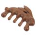 Collbath Massagekamm Thai Massage device Wood Massage device comb Thai Massage Tools Practical Massage Deer Massage device Body massage Tool Scalp Massage device