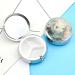 Round Unicorn Pill Box - 3 Compartment Decorative Metal Organizer | Portable Pocket Pill Case - Style 17 - Buy Online on GoSupps.com