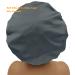 Terry Cloth-Lined Large Shower Cap for Women | Triple Layer, Dry Hair Function | Reusable, Waterproof, Breathable | Black Design - Buy Online on GoSupps.com