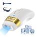 IPL Laser Hair Removal Device for Women Men Whole Body Use - White