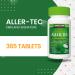 Buy SCHMIDT EMPIRE Aller-Tec Cetirizine HCL 10 mg Antihistamine Tablets - 365 Count for Allergy Relief | Fast International Shipping - Buy Online on GoSupps.com