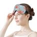 Soft Blackout Eye Mask for Sleeping | Adjustable Straps | Red Crabs & White Shells Design | Travel Comfort - Shop Now - Buy Online on GoSupps.com