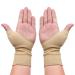 Ztl 1 Pair Therapy Gloves Gel Filled Thumb Support Wrist Brace Arthritis Compression for Men & Women Skin Color