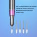 Piashow Improved Version 5-Piece Ceramic Nail Drill Bit Set Professional Nail Cutter Attachments Home Use Nail Cutter Bits for Gel Nails Manicure Pedicure Cuticles (3/32 Inches) Stil 1 - Buy Online on GoSupps.com