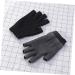 POPETPOP Moisturizing Hand Gloves 1 Pair Black Gloves Moisturizing Gloves Hydrating Glove Spa Glove Mositurizing Fingerless Glove Mositurizing Glove Gel Gloves Whitening Apparel - Buy Online on GoSupps.com