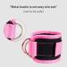 Keduoduo Ankle Straps - Padded Fitness Cuffs for Hip Exercises Leg Stretching & Kickbacks - Durable Black Fitness Accessories - Buy Online on GoSupps.com