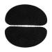 1 Pair Anti-slip Stickers for Soles Non Slip Shoe Pads for Bottom of Shoes High Heel Shoes Pads Heel Stoppers for High Heels Sole Protector for Shoes Sole Cushions Black