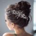 Wedding Hair Clip Bridal Diamante Hair Comb Crystal Hair Comb Wedding Hair Accessory Decorative Wedding Hair Comb Hair Accessories for Brides Girls