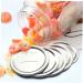 POPETPOP 60 Pcs Mason Jar Lids Mason Jar Covers Sprouting Lids for Mason Jars Coffee Glass Storage Lids Canning Lid Cover Mason Jar Caps Cover Jar Lid Covers Tool CD Tinplate Wide Mouth Pan Silverx2pcs 8.6X8.6X0.2CMx2pcs - Buy Online on GoSupps.com